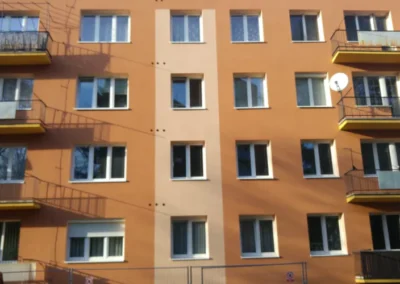 Zateplení bytového domu